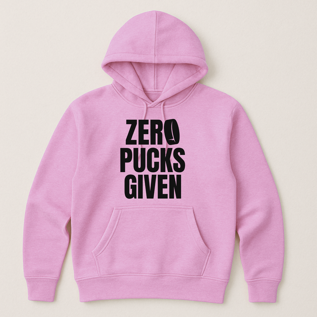 Hockey Hoodie, Zero Pucks