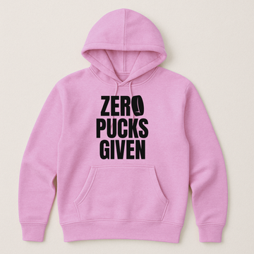 Hockey Hoodie, Zero Pucks