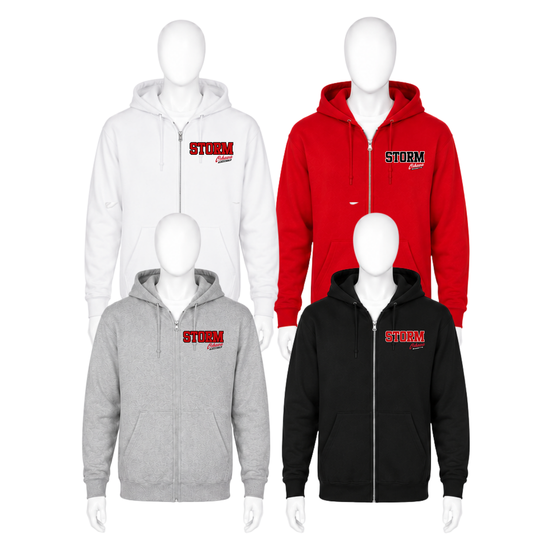 Oshawa Ringette Full Zip Hoodie