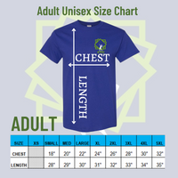 ZZ Charlottetown Tennis Club, Adult Unisex Fit T-Shirt