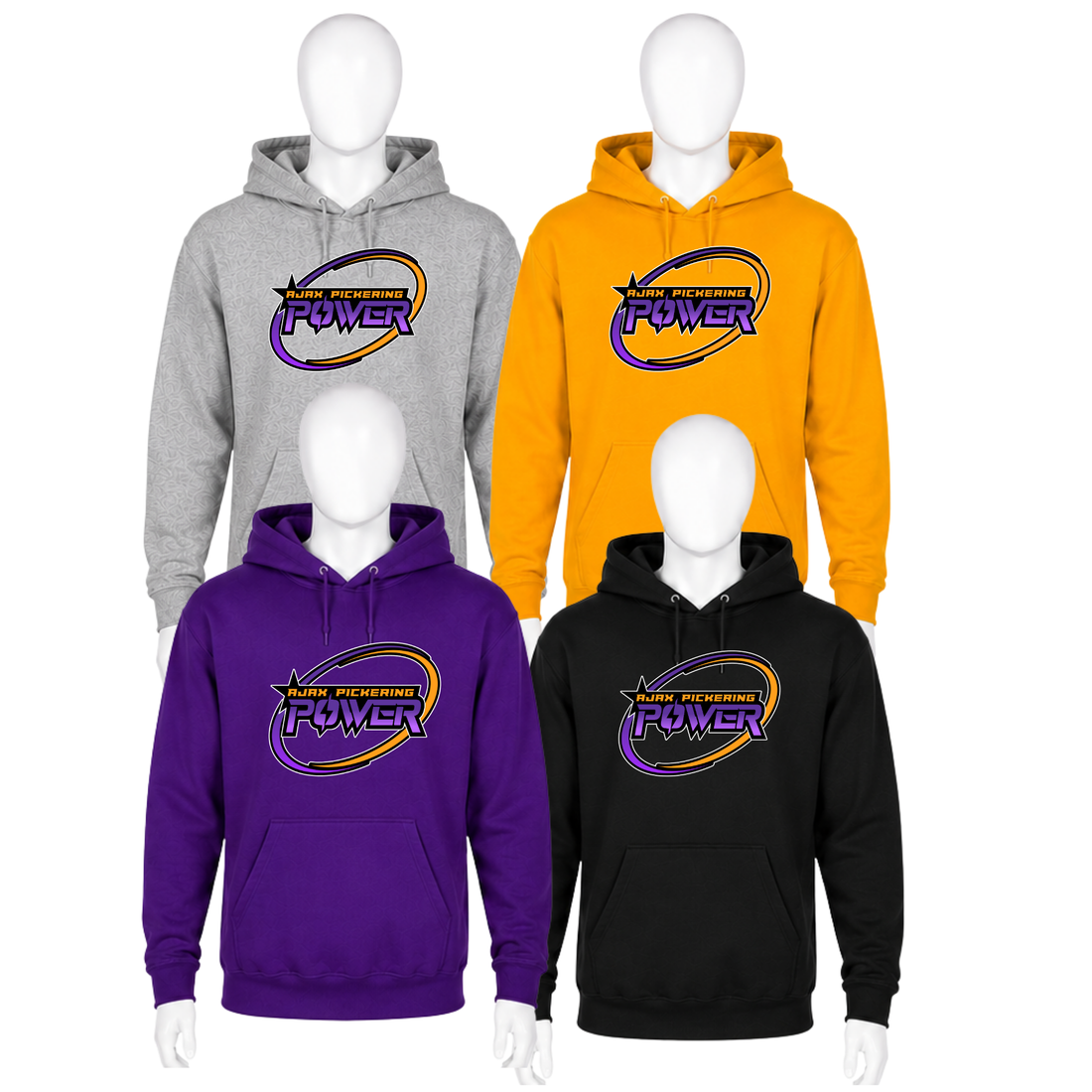 Ajax Pickering Ringette Pullover Hoodie