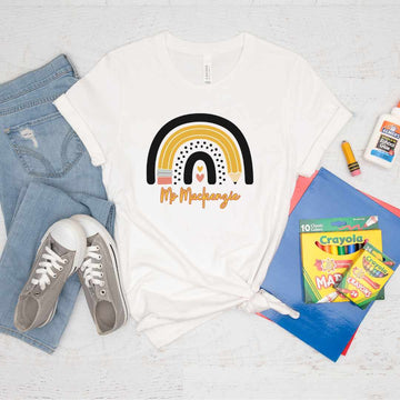 T-Shirt, Teacher Gift, Rainbow