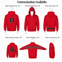 Oshawa Ringette Full Zip Hoodie