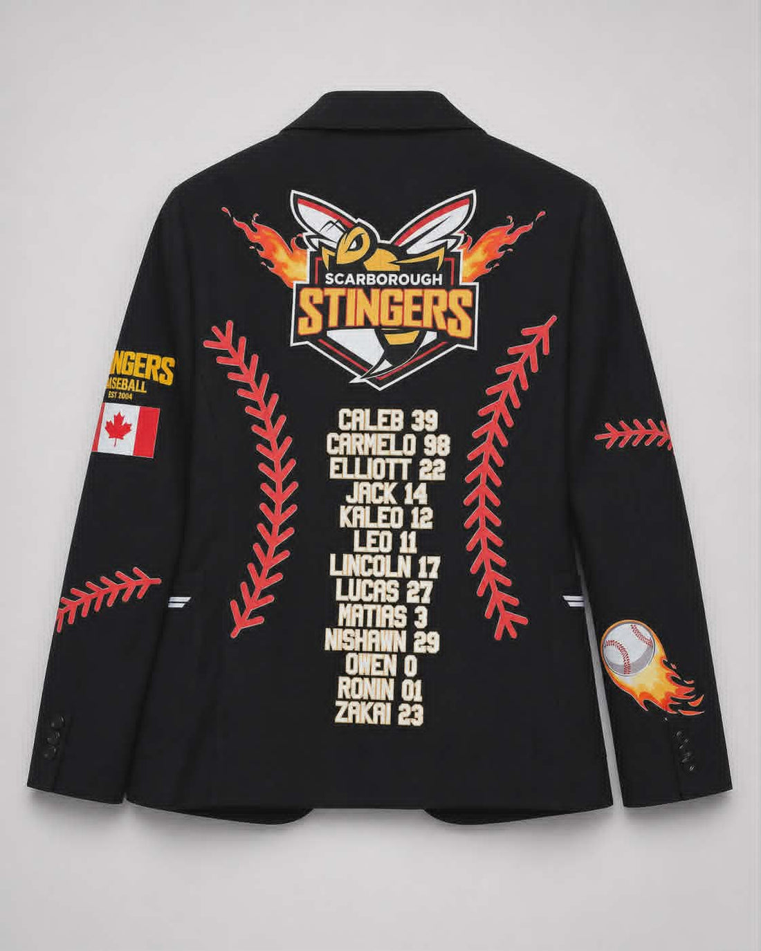 MVP / Home Run / Player of the Game Jacket, Fully Customized