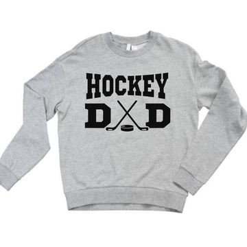Hockey Crew Sweatshirt, Hockey D X D