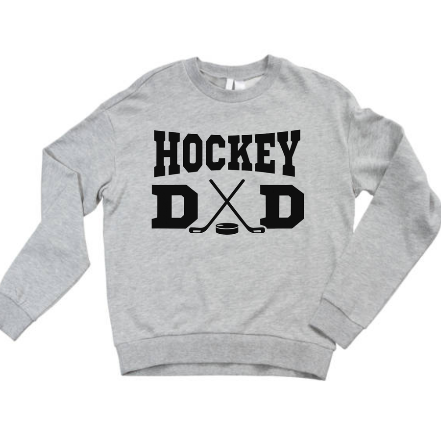 Hockey Crew Sweatshirt, Hockey D X D