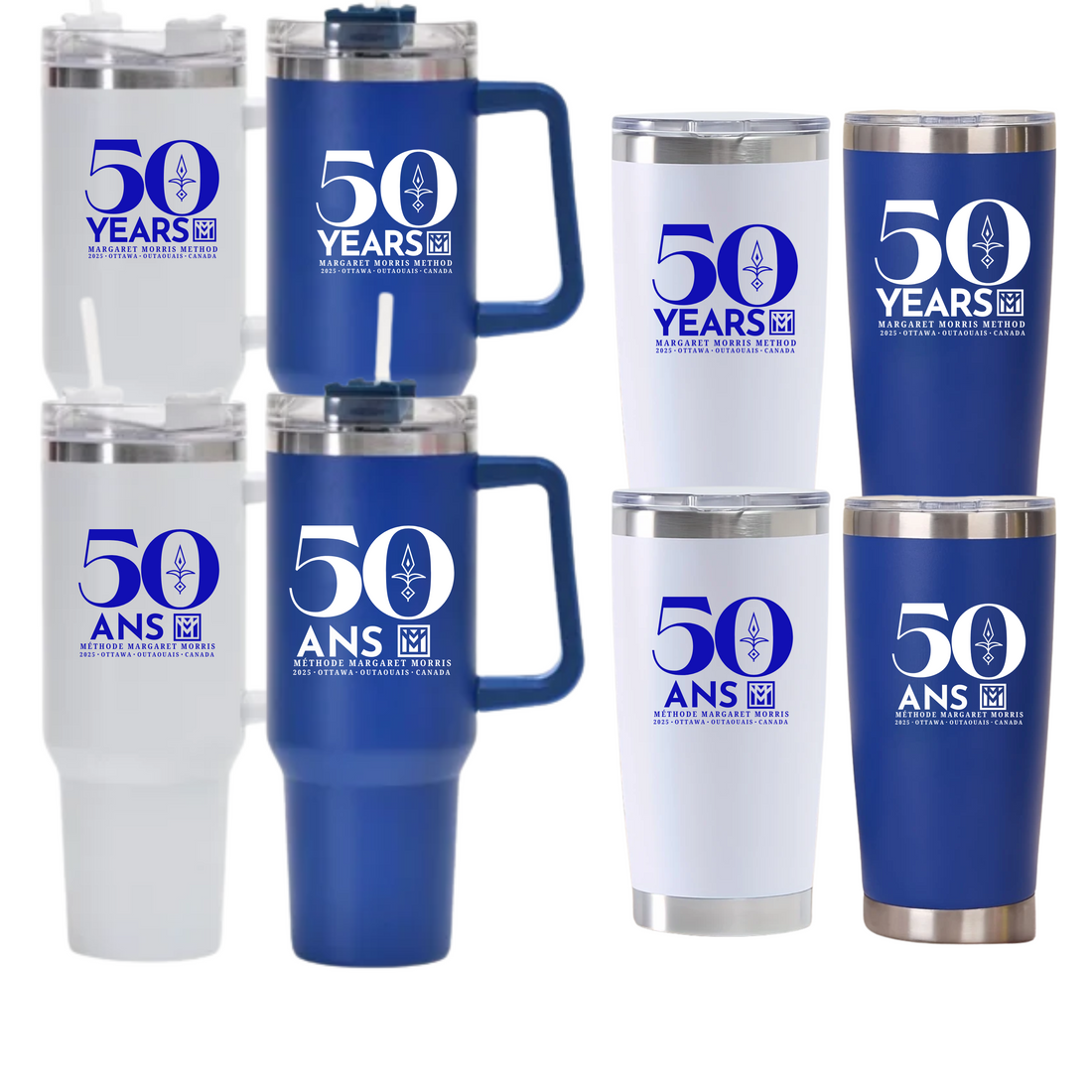 MMM 50th Anniversary Tumblers