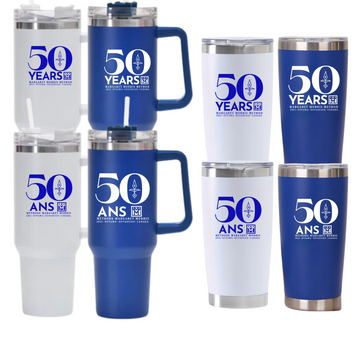 MMM 50th Anniversary Tumblers