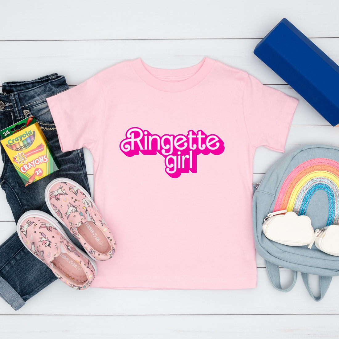 T-Shirt, Ringette Girl Barbie