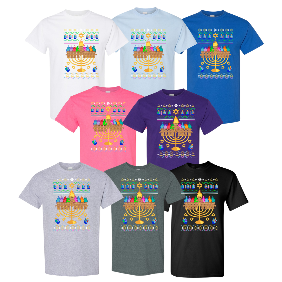 "Ugly" Hanukkah T-Shirts