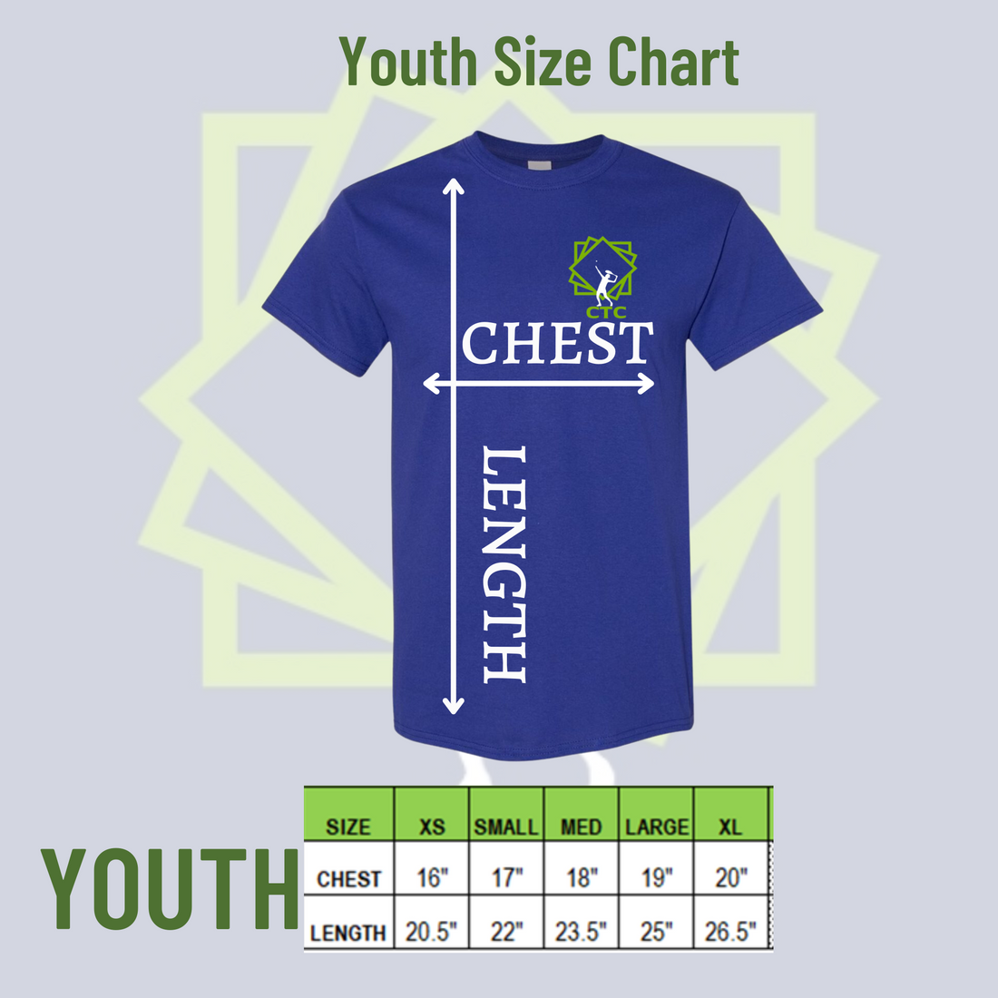 Charlottetown Tennis Club, Youth T-Shirt