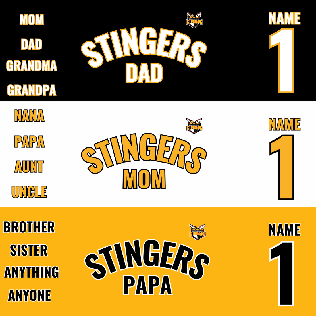 Scarborough Stingers T-Shirt