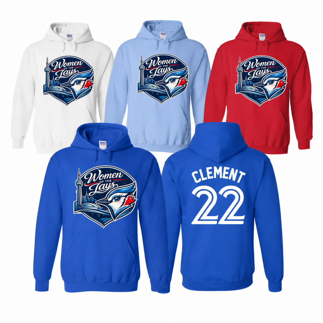 Women of the Jays Pullover Hoodie, Unisex Fit