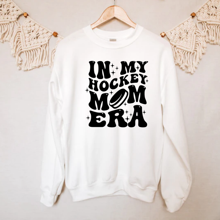 Hockey Crew Sweatshirt, Hockey Mom Era