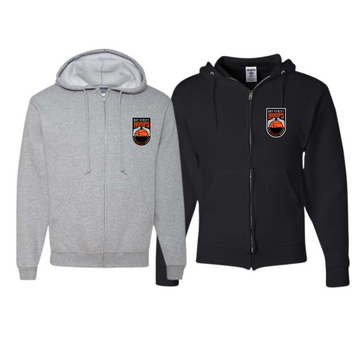Full Zip Hoodie, Bay Street Hoops