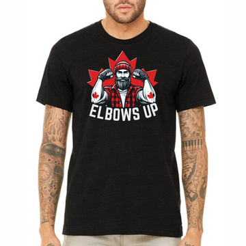 Elbows Up Canadian, Unisex T-Shirt