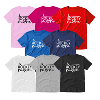 Hockey T-Shirt, Hockey Mom Stick & Heart