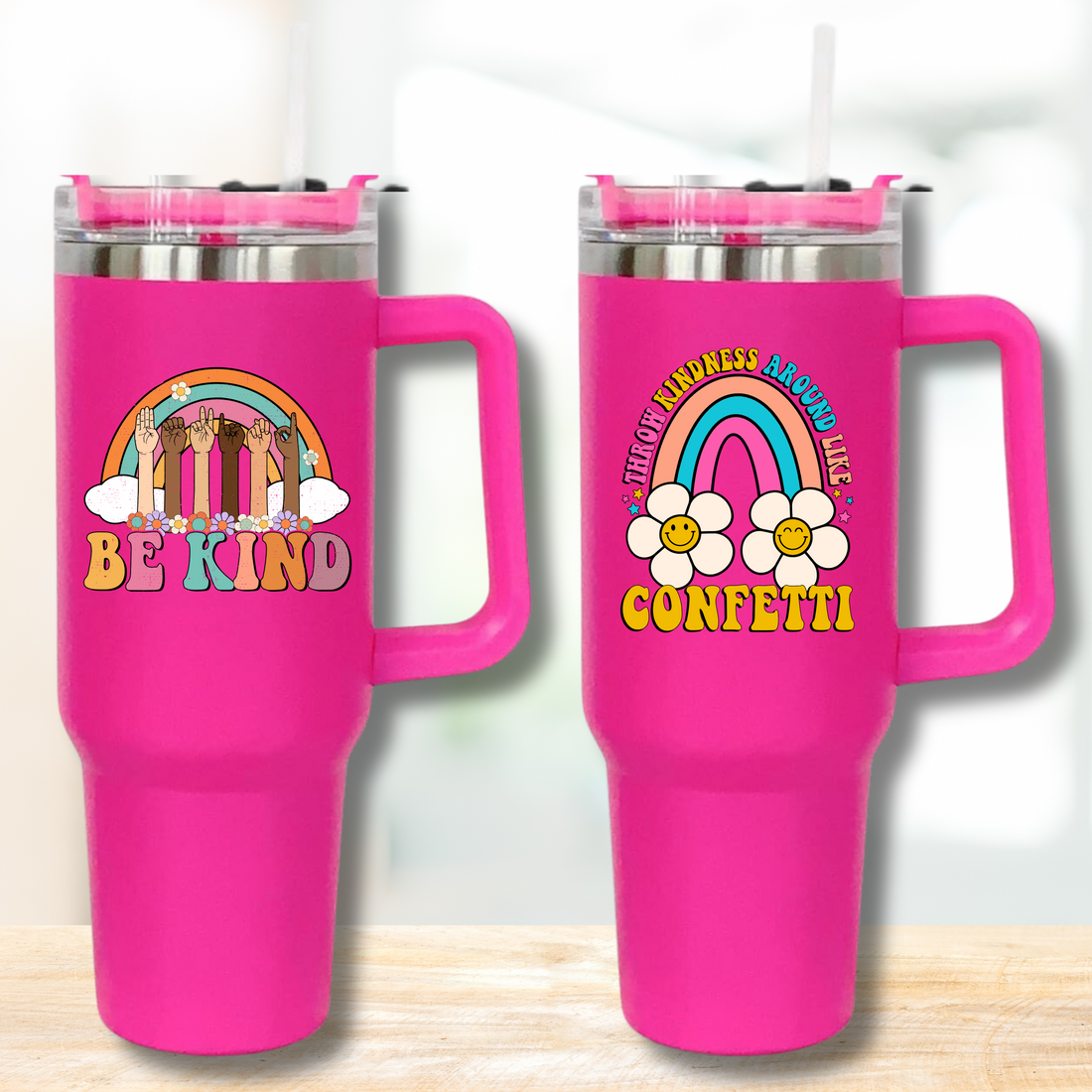 Tumbler, 40oz Stanleigh, Pink Shirt Day, Anti Bullying