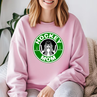 Hockey Crew Sweatshirt, Coffee Mom