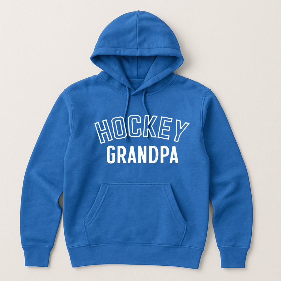 Hockey Hoodie, Grandpa / Grandma / Nana / Papa / Aunt / Uncle / etc
