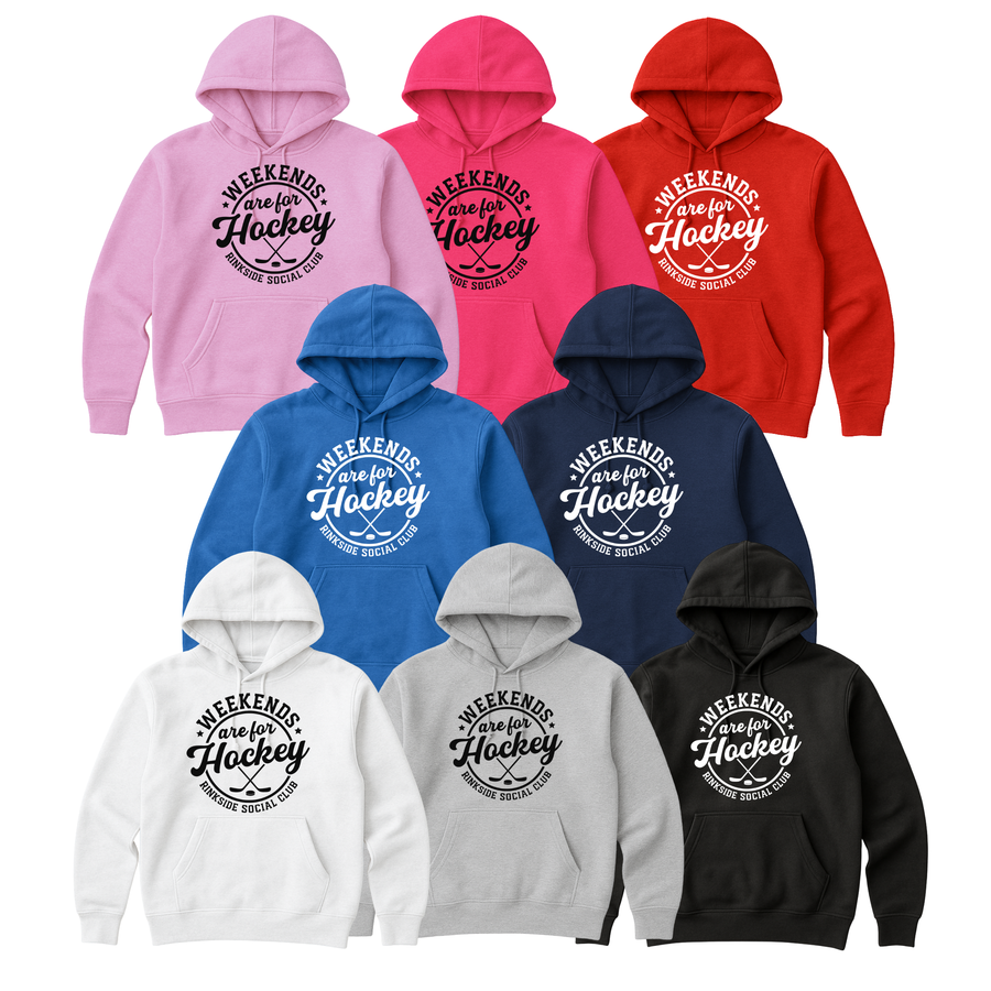 Hockey Hoodie, Weekends are for Hockey