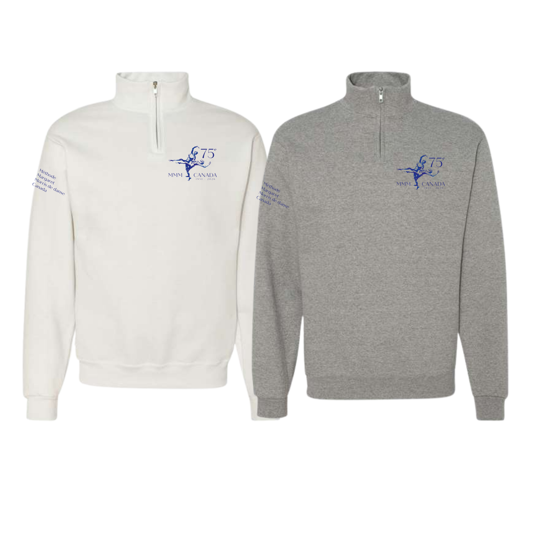 Quarter Zip Sweatshirt, MMM 75th Anniversary
