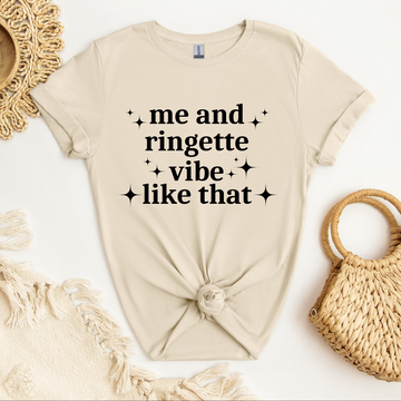 T-Shirt, Ringette Vibe