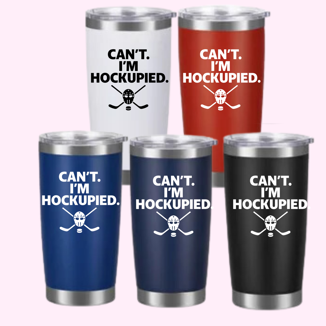 20oz Coffee Tumbler, Hocupied