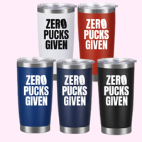 20oz Coffee Tumbler, Zero Pucks