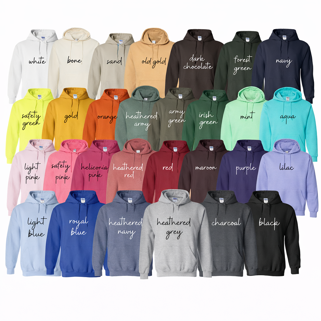 Unisex Custom Hoodie - Printed with Your Design