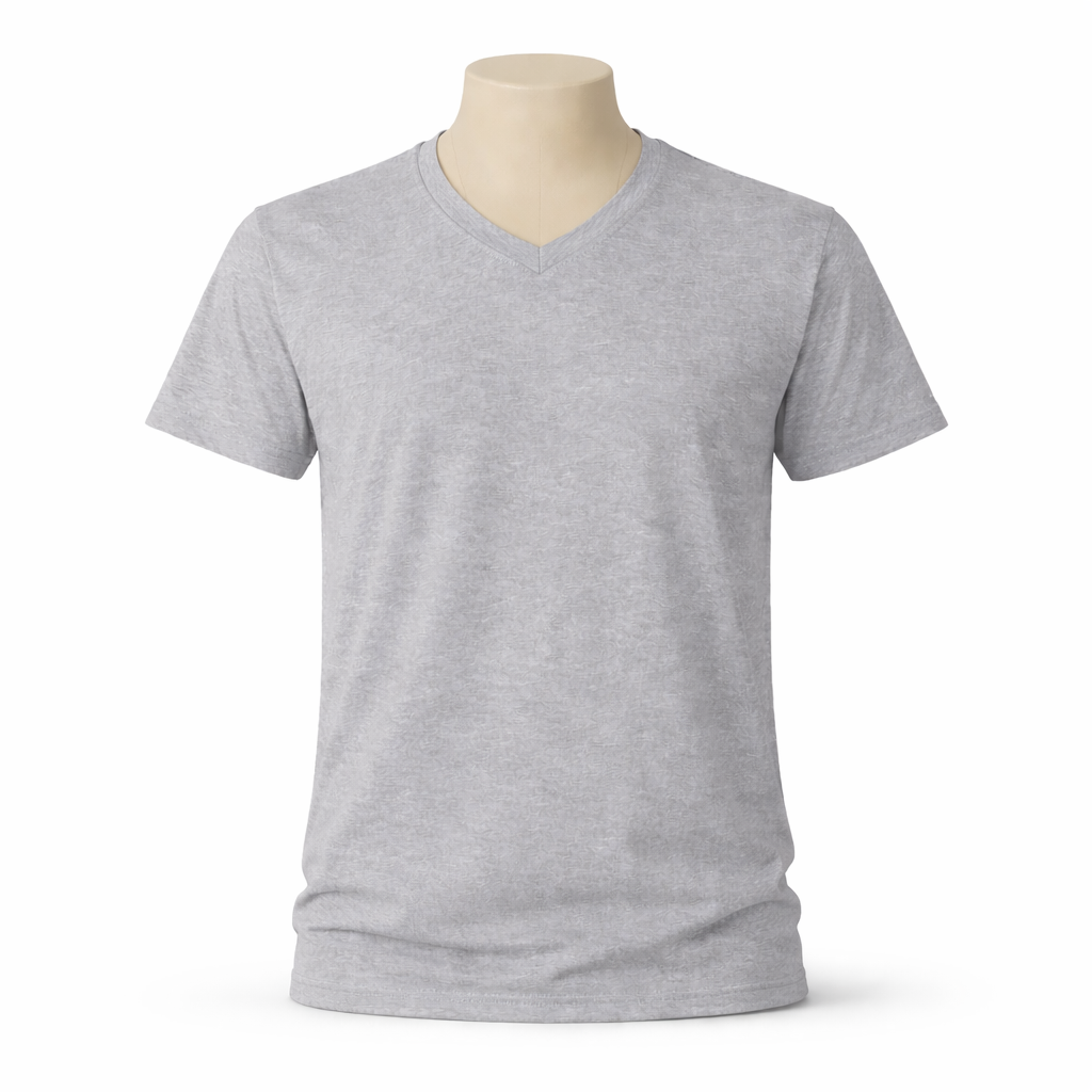 Unisex Custom V-Neck T-Shirt - Printed With Your Design
