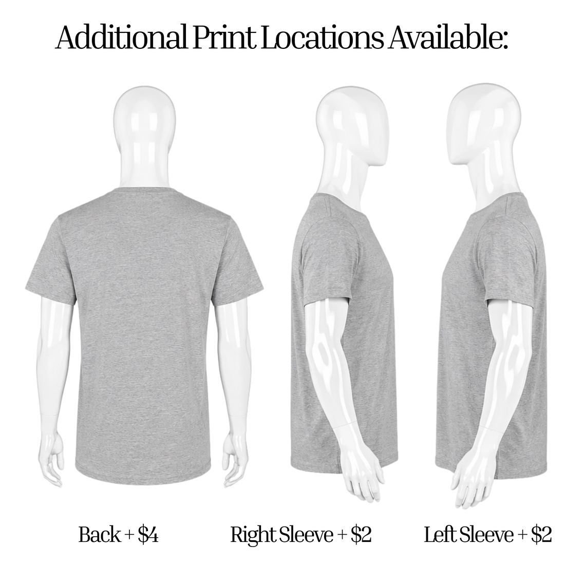 Custom Unisex T-Shirt - Printed With Your Design