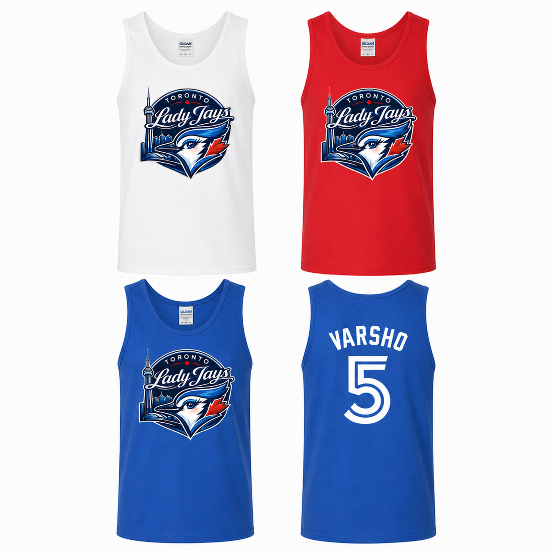 Toronto Lady Jays Tank Top, Unisex Fit