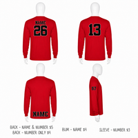 Oshawa Ringette Long Sleeve T-Shirt, Printed
