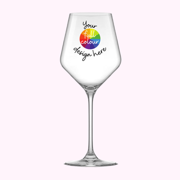 Custom Wine Glass With Stem