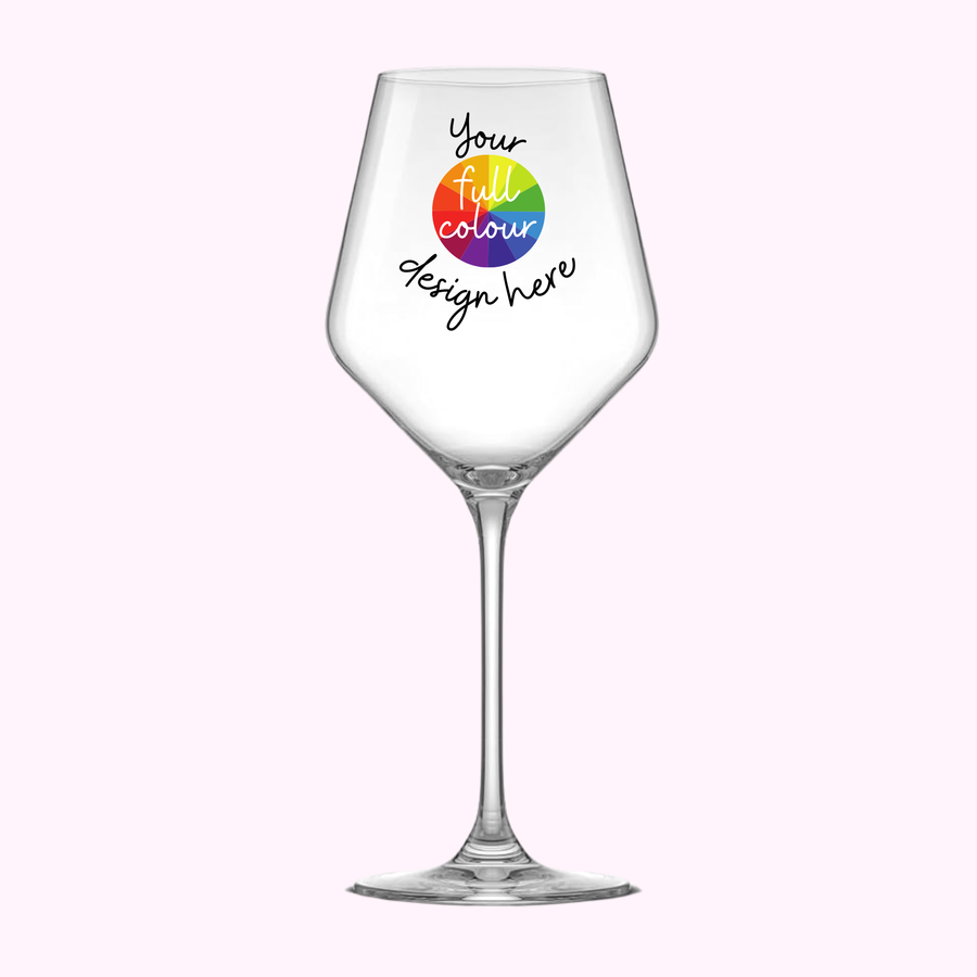 Custom Wine Glass With Stem