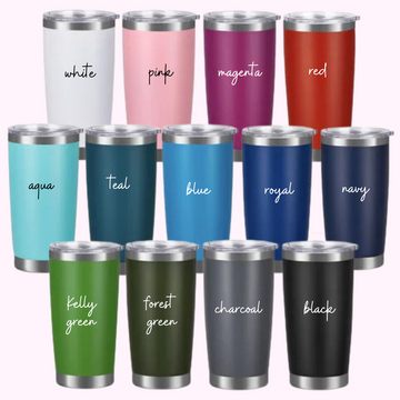 Custom Tumbler, Coffee, Stainless Steel, Any Design