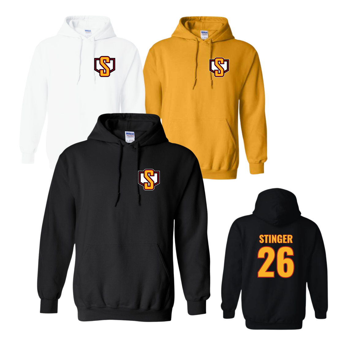 Pullover Hoodie, Scarborough Stingers