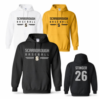 Pullover Hoodie, Scarborough Stingers