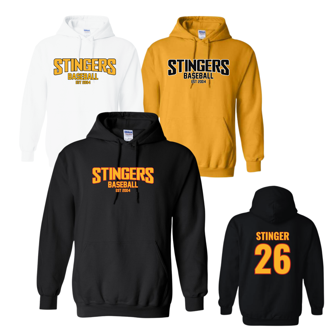 Pullover Hoodie, Scarborough Stingers