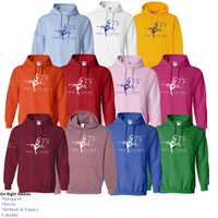 Pullover Hoodie, MMM, 11 Graduated Colour Levels