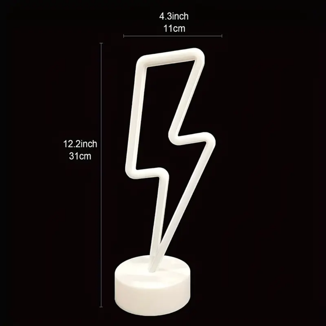 Neon Light, Customized with a Name On the Base