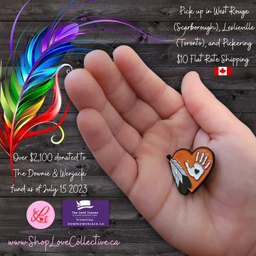 Enamel Pin, Indigenous Reconciliation, Orange Shirt Day, Every Child Matters