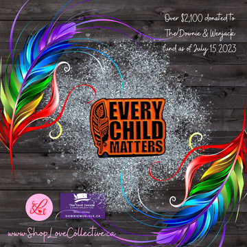 Enamel Pin, Every Child Matters, Indigenous Reconciliation, Orange Shirt Day