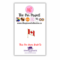 Enamel Pin, Canada Flag