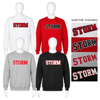 Oshawa STORM Ringette, Embroidery + Tackle Twill