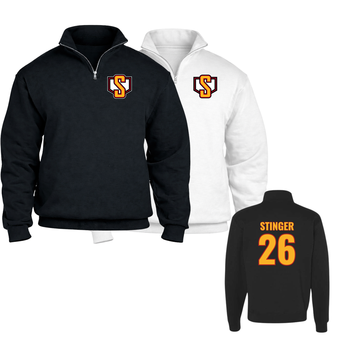 Quarter Zip, Scarborough Stingers