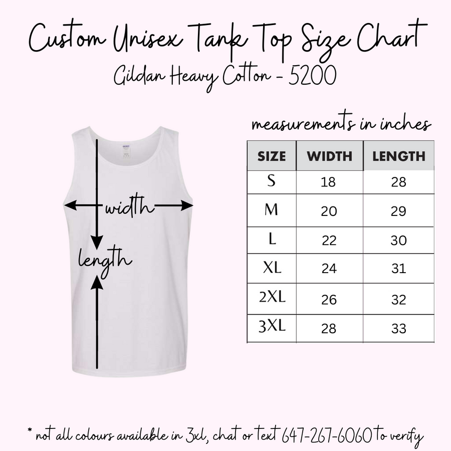 Custom Unisex Tank Top, Heavy Cotton™