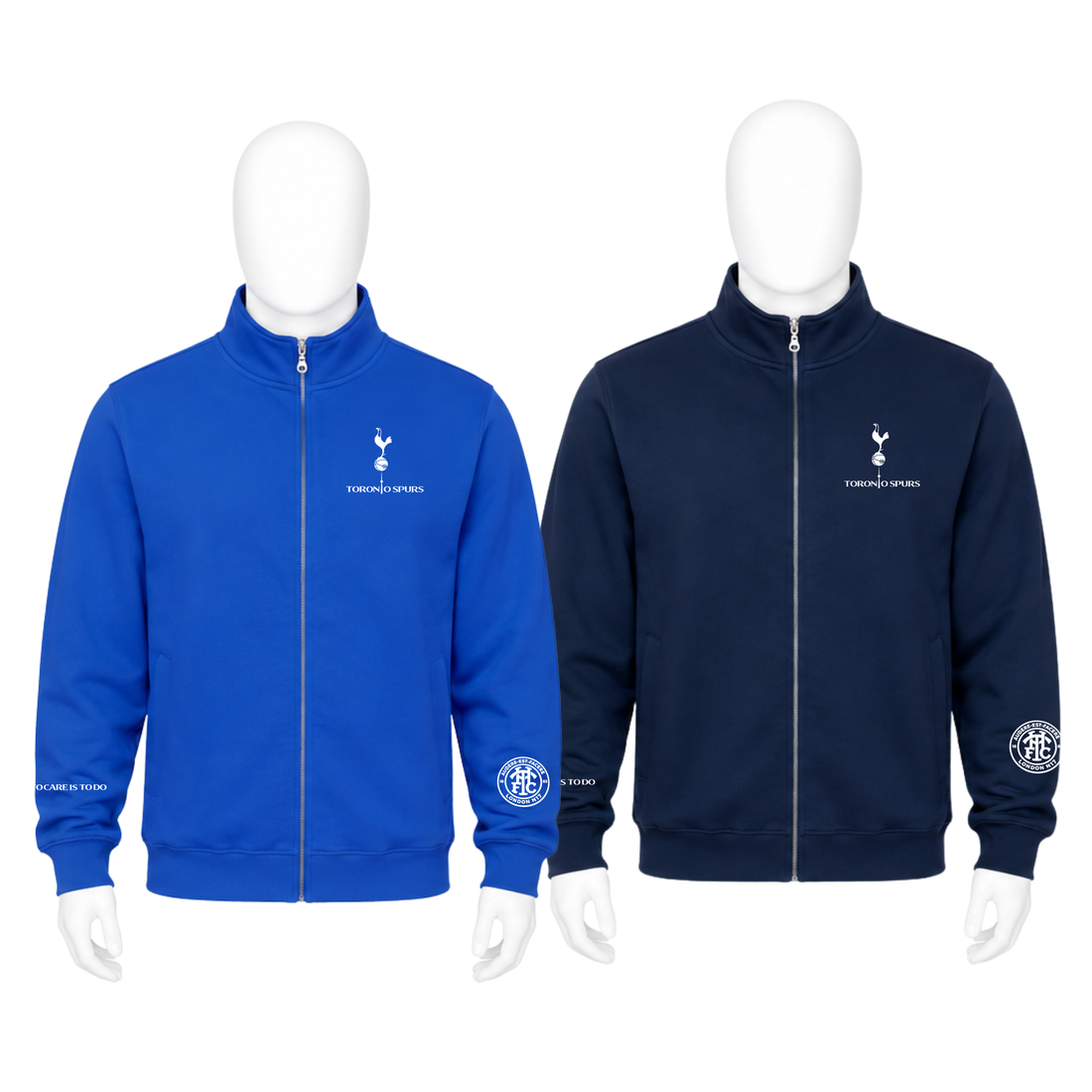 Toronto Spurs, Full Zip Fleece Track Jacket