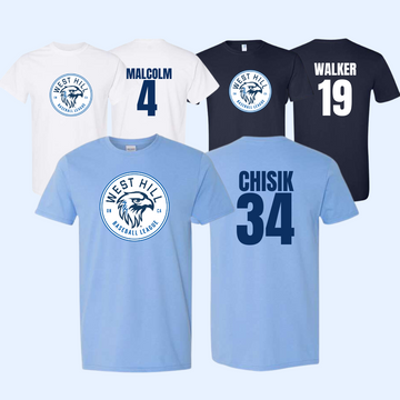 T-Shirt, West Hill Baseball